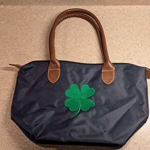Tote Bag Nylon Shamrock Design